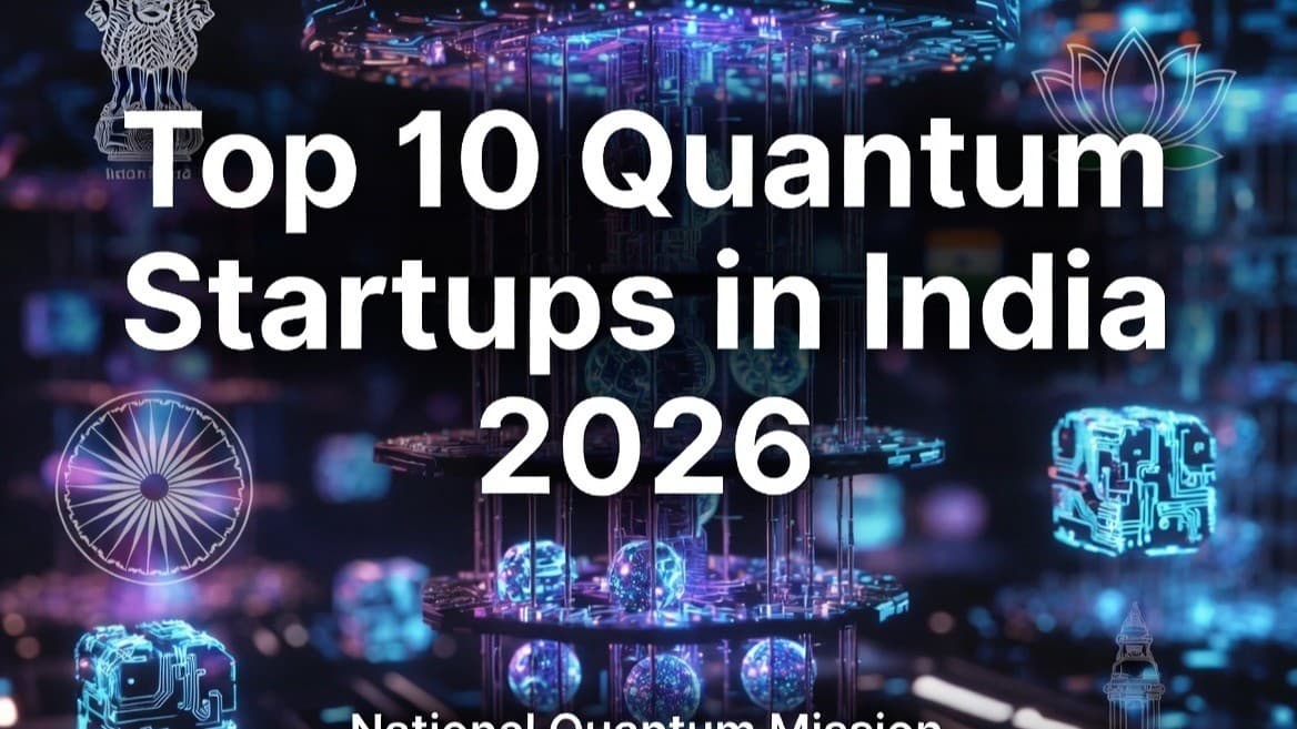Top 10 Quantum Startups in India 2026